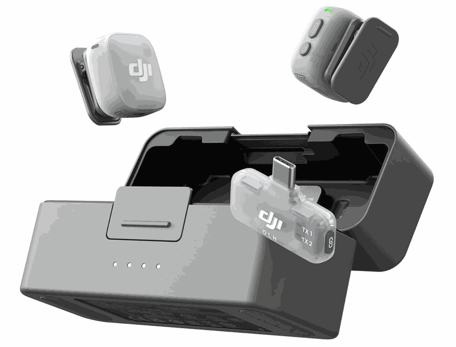 DJI Mic Mini 2 con estuche de carga